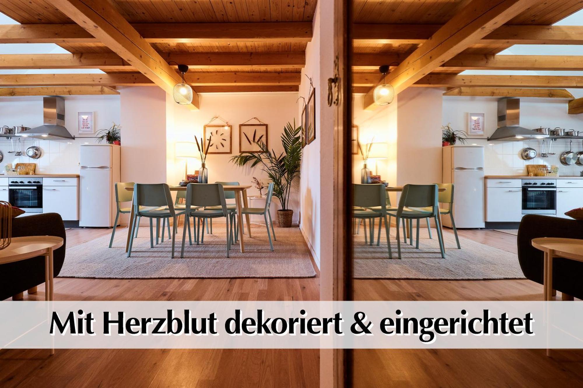 Helle 72Qm Maisonette Wohnung Im Herzen Erfurts Mit Kingsize Bett, Smart-Tv, Etc Zewnętrze zdjęcie