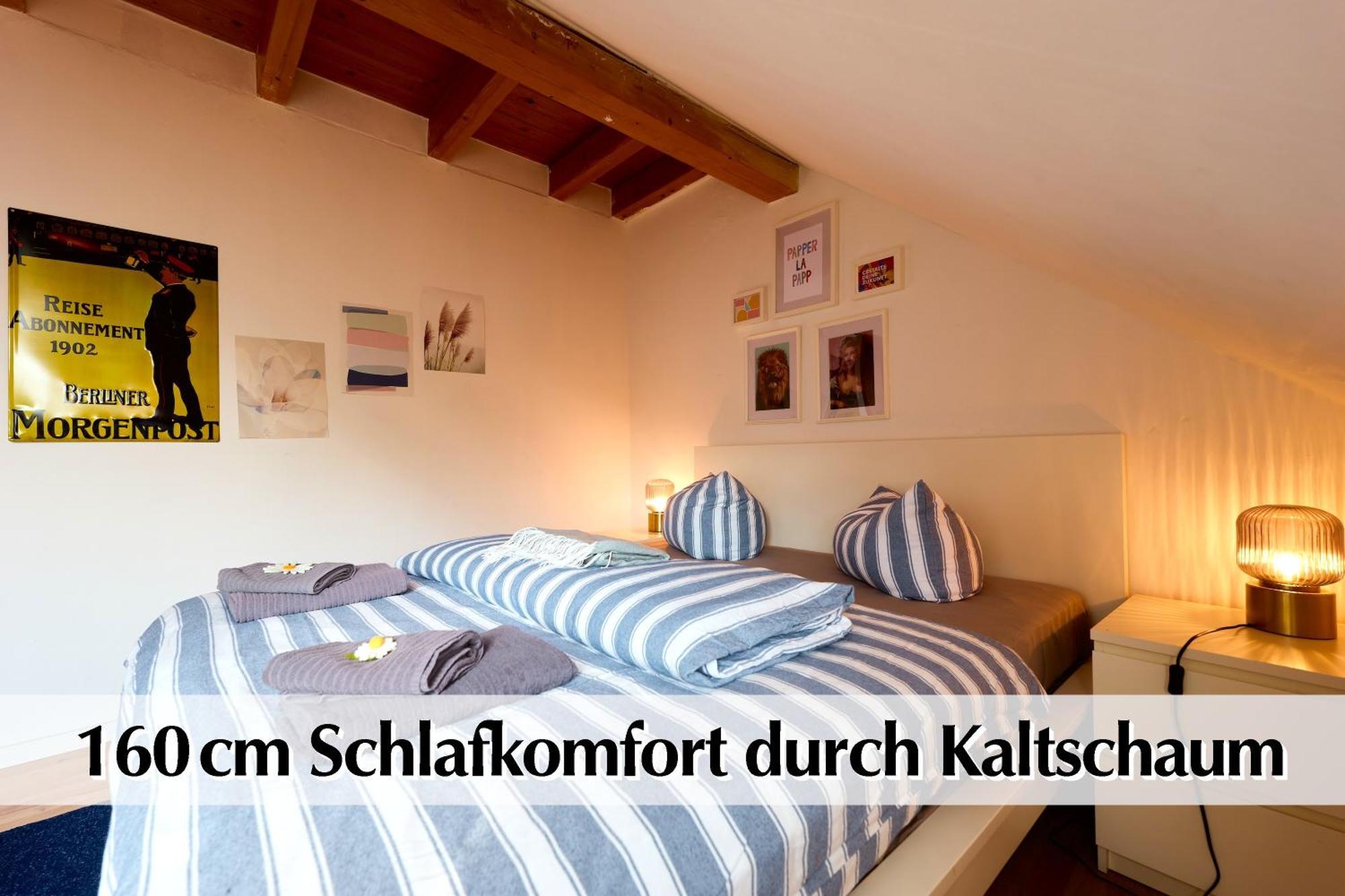 Helle 72Qm Maisonette Wohnung Im Herzen Erfurts Mit Kingsize Bett, Smart-Tv, Etc Zewnętrze zdjęcie